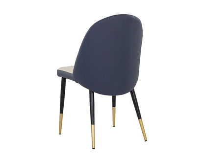 Sunpan - Ikon Kline Dining Chair - Dillon Cream / Dillon Thunder - 108545 veiw 4
