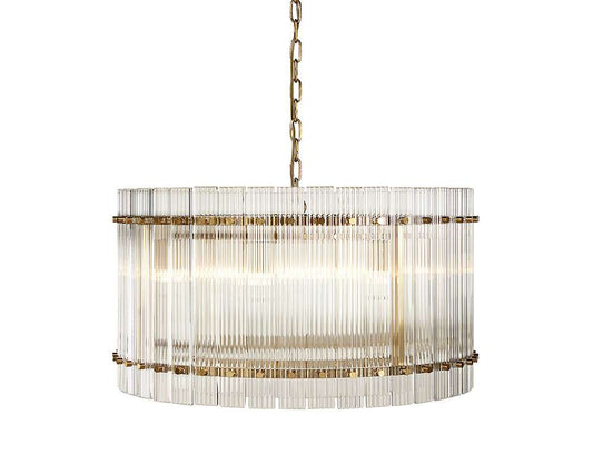 Sunpan - Ikon Kore Chandelier Small - Brass - Clear - 106785 veiw 1