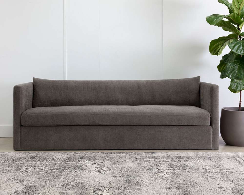 Sunpan - Leander Sofa - Danny Dusty Brown - 109741 veiw 3