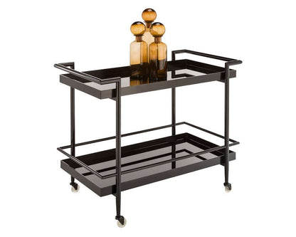 Sunpan - Ikon Livingston Bar Cart - Black - 100913 veiw 1