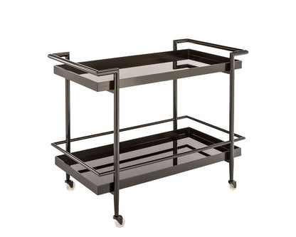 Sunpan - Ikon Livingston Bar Cart - Black - 100913 veiw 2