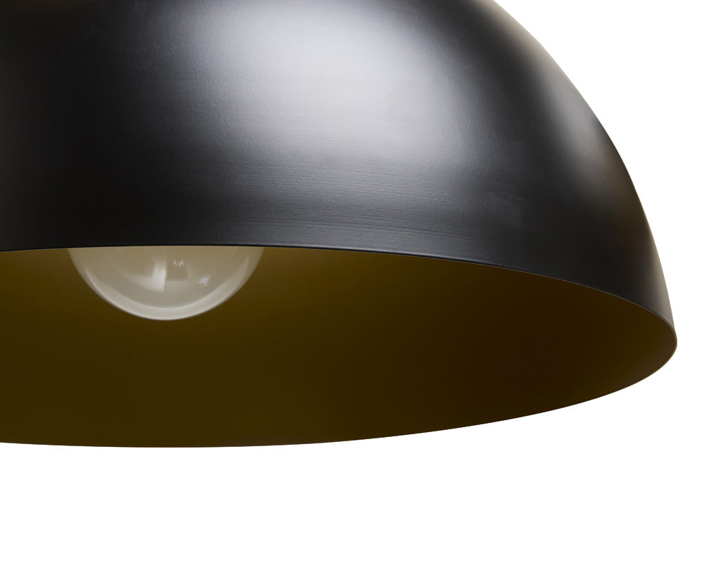 Sunpan - Ikon Lohn Pendant Light - Matte Black - 107934 view 4