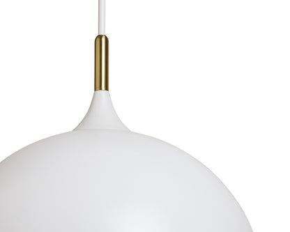 Sunpan - Ikon Lohn Pendant Light - Matte White - 107935 view 3