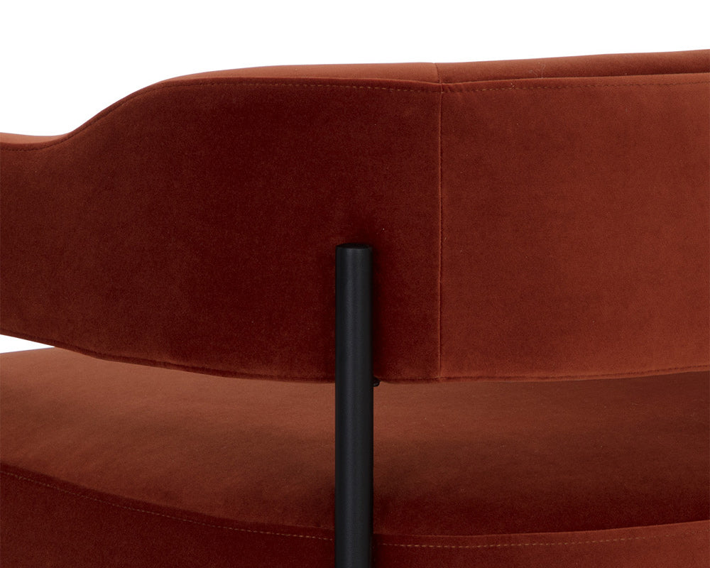 Sunpan - 5West Lola Lounge Chair - Meg Rust - 109911 view 7