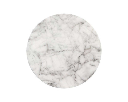Sunpan - MIXT Lucida End Table - Marble Look - White - 106283 veiw 2