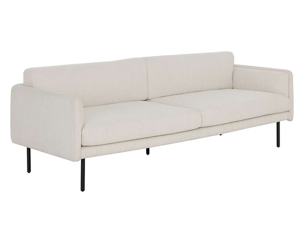 Sunpan - MIXT Luella Sofa - Mina Ivory - 108461_CLOSEOUT veiw 1