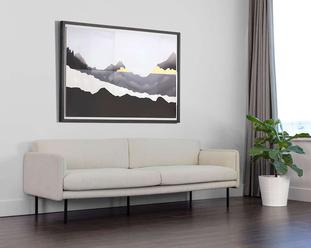 Sunpan - MIXT Luella Sofa - Mina Ivory - 108461_CLOSEOUT veiw 3