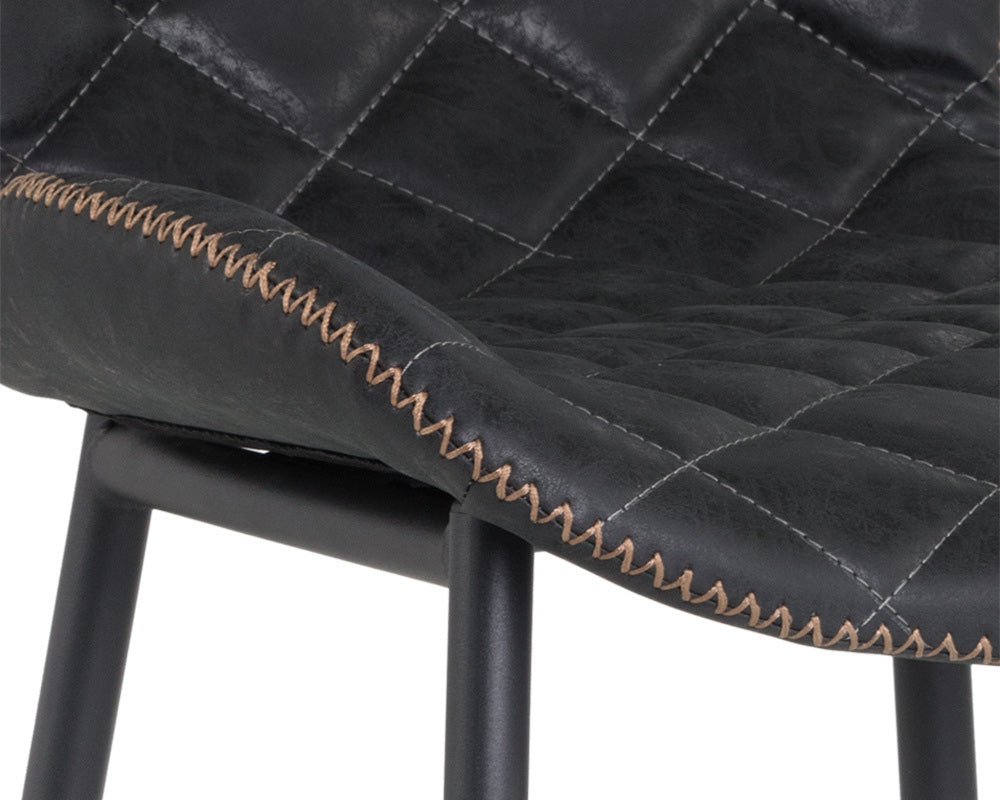 Sunpan - Lyla Barstool - Antique Black (Set Of 2) - 104031 view 7