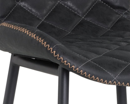 Sunpan - Lyla Barstool - Antique Black (Set Of 2) - 104031 view 7