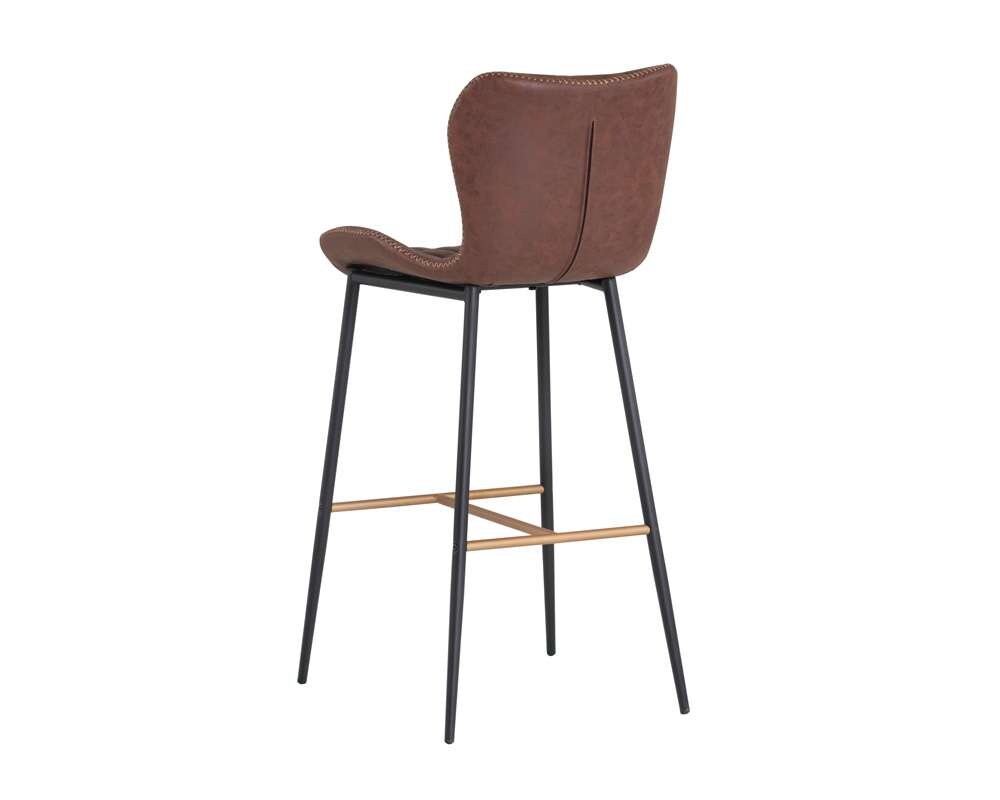 Sunpan - Lyla Barstool - Antique Brown (Set Of 2) - 104033 veiw 3