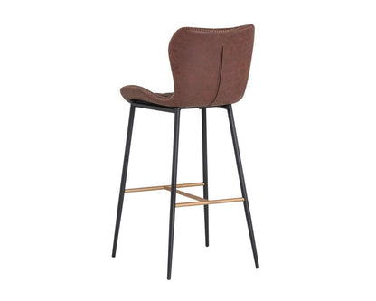 Sunpan - Lyla Barstool - Antique Brown (Set Of 2) - 104033 veiw 3