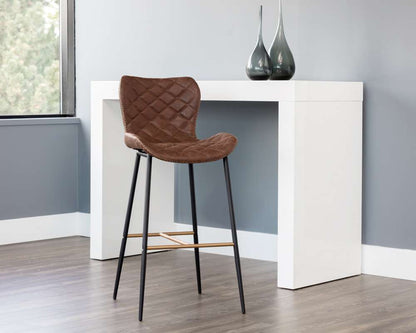 Sunpan - Lyla Barstool - Antique Brown (Set Of 2) - 104033 veiw 4