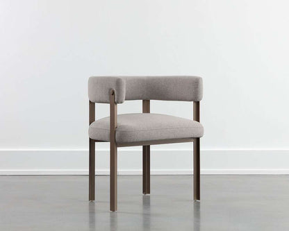 Sunpan - Ikon Mae Dining Armchair - Ernst Sandstone - 109377 veiw 5