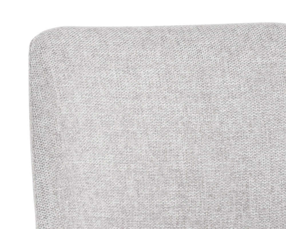 Sunpan - Marie Dining Chair - Belfast Heather Grey / Bravo Metal (Set Of 2) - 108546 view 6