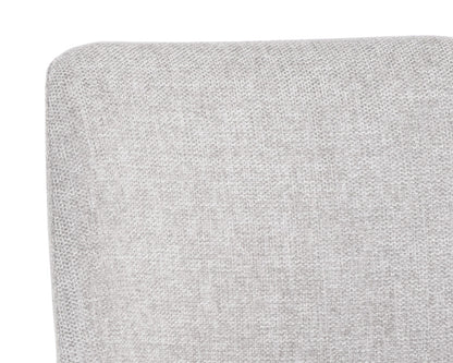 Sunpan - Marie Dining Chair - Belfast Heather Grey / Bravo Metal (Set Of 2) - 108546 view 6