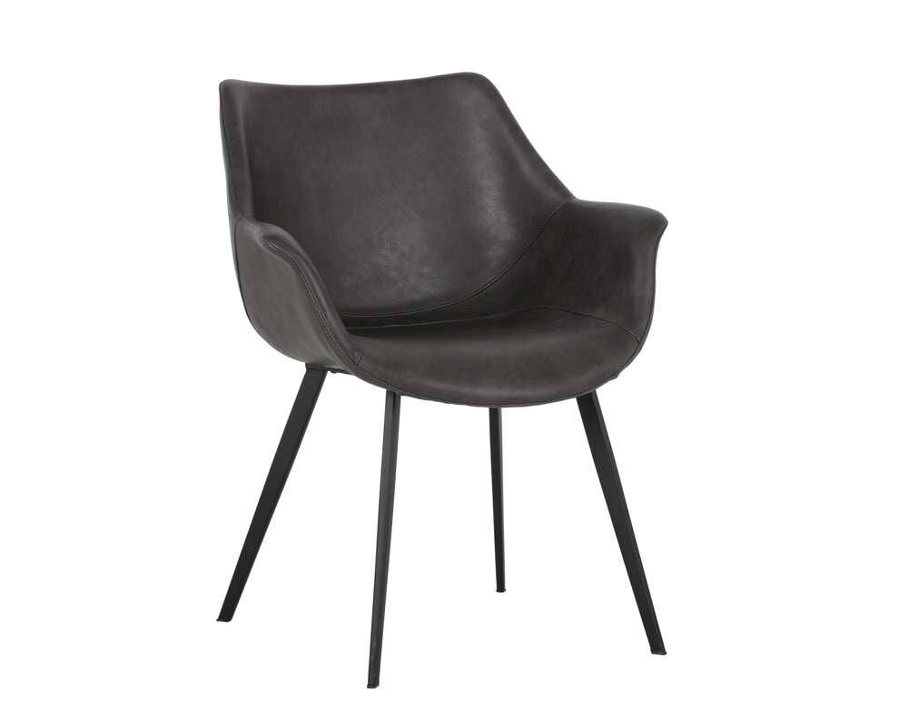 Sunpan - Junction Mason Dining Armchair - Town Grey - 103242 veiw 1