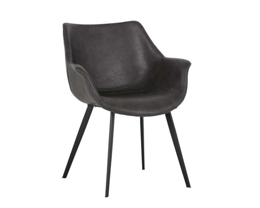 Sunpan - Junction Mason Dining Armchair - Town Grey - 103242 veiw 1