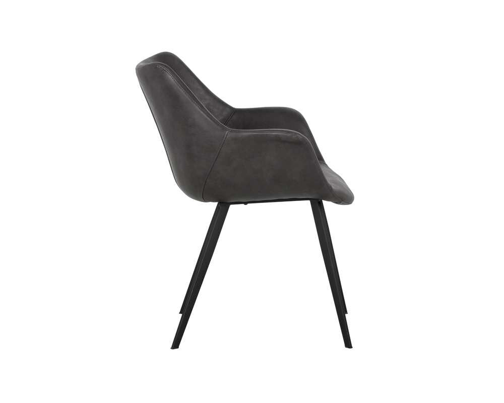 Sunpan - Junction Mason Dining Armchair - Town Grey - 103242 veiw 3