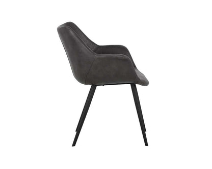 Sunpan - Junction Mason Dining Armchair - Town Grey - 103242 veiw 3
