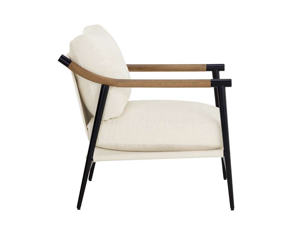 Sunpan - Westport Meadow Armchair - Heather Ivory Tweed - 111452_CLOSEOUT veiw 3