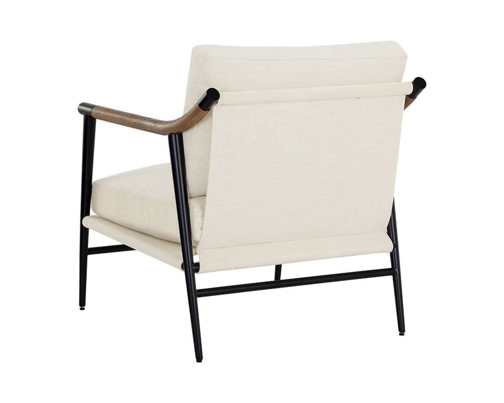 Sunpan - Westport Meadow Armchair - Heather Ivory Tweed - 111452_CLOSEOUT veiw 4