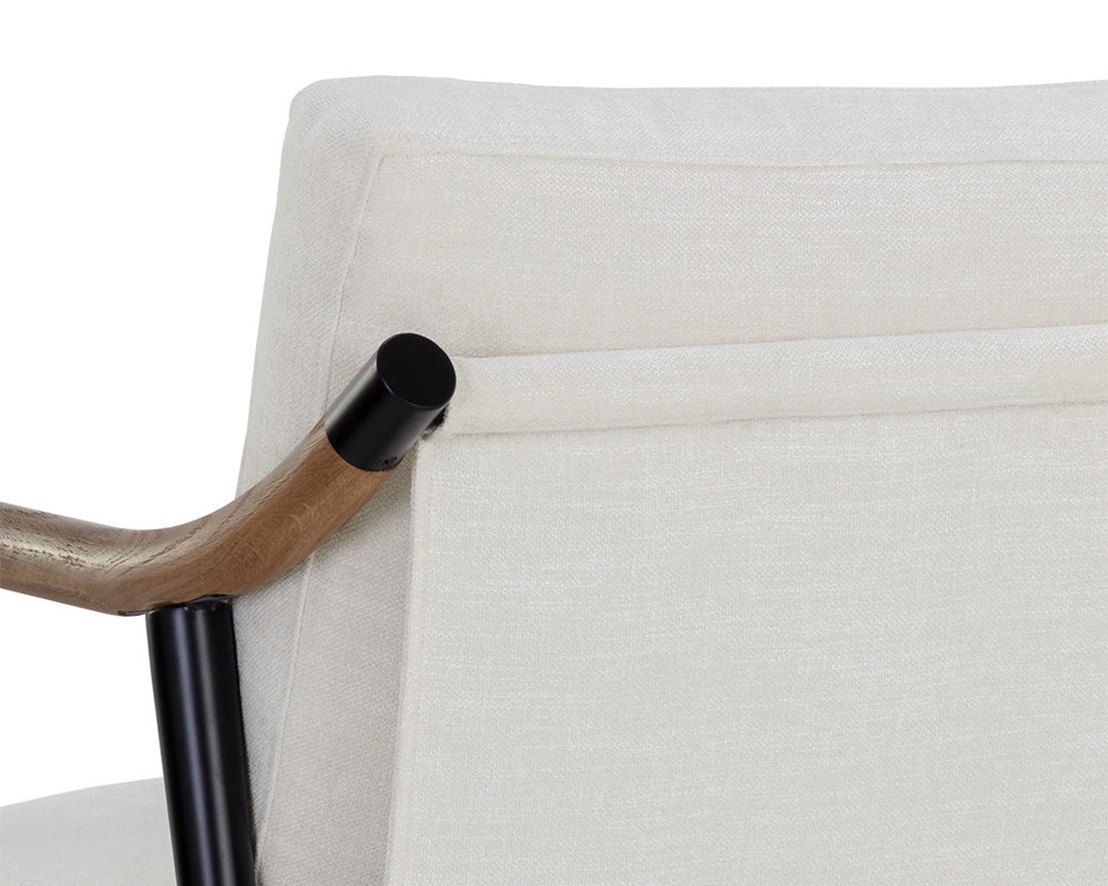 Sunpan - Westport Meadow Armchair - Heather Ivory Tweed - 111452_CLOSEOUT view 5