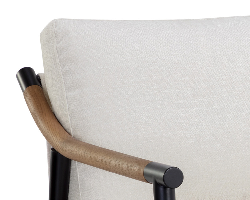 Sunpan - Westport Meadow Armchair - Heather Ivory Tweed - 111452_CLOSEOUT view 6