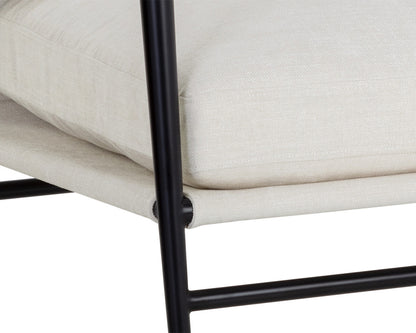 Sunpan - Westport Meadow Armchair - Heather Ivory Tweed - 111452_CLOSEOUT view 7
