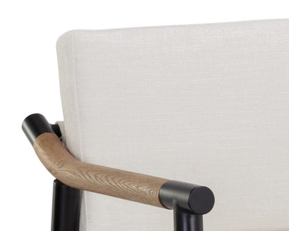 Sunpan - Westport Meadow Counter Stool - Heather Ivory Tweed - 111451_CLOSEOUT view 6