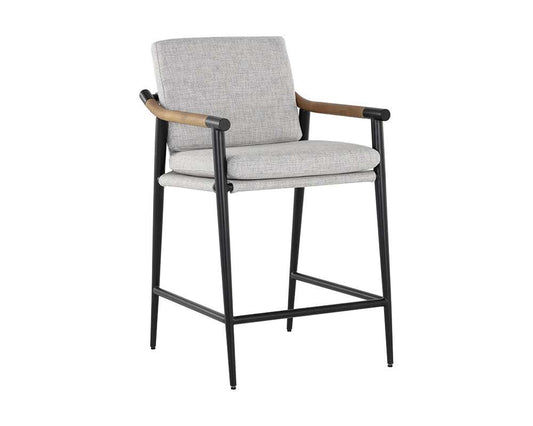 Sunpan - Meadow Counter Stool - Vault Fog - 109859_SUN veiw 1