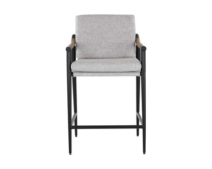 Sunpan - Meadow Counter Stool - Vault Fog - 109859_SUN veiw 2