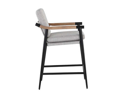 Sunpan - Meadow Counter Stool - Vault Fog - 109859_SUN veiw 3