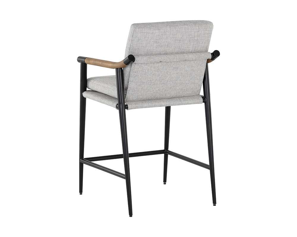 Sunpan - Meadow Counter Stool - Vault Fog - 109859_SUN veiw 4