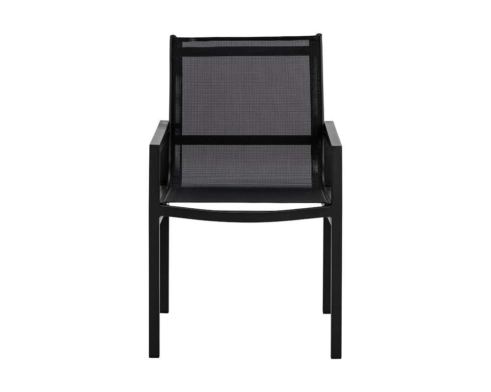 Sunpan - Merano Dining Armchair - Black (Set Of 2) - 110974_CLOSEOUT veiw 2