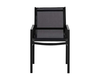 Sunpan - Merano Dining Armchair - Black (Set Of 2) - 110974_CLOSEOUT veiw 2