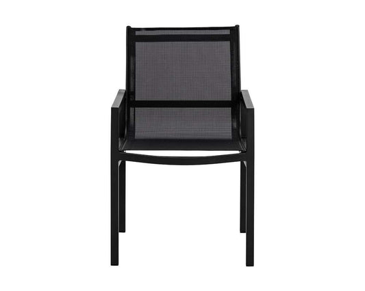 Sunpan - Merano Dining Armchair - Black (Set Of 2) - 110974_CLOSEOUT veiw 2
