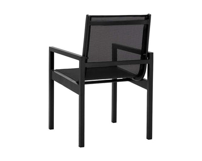 Sunpan - Merano Dining Armchair - Black (Set Of 2) - 110974_CLOSEOUT veiw 4