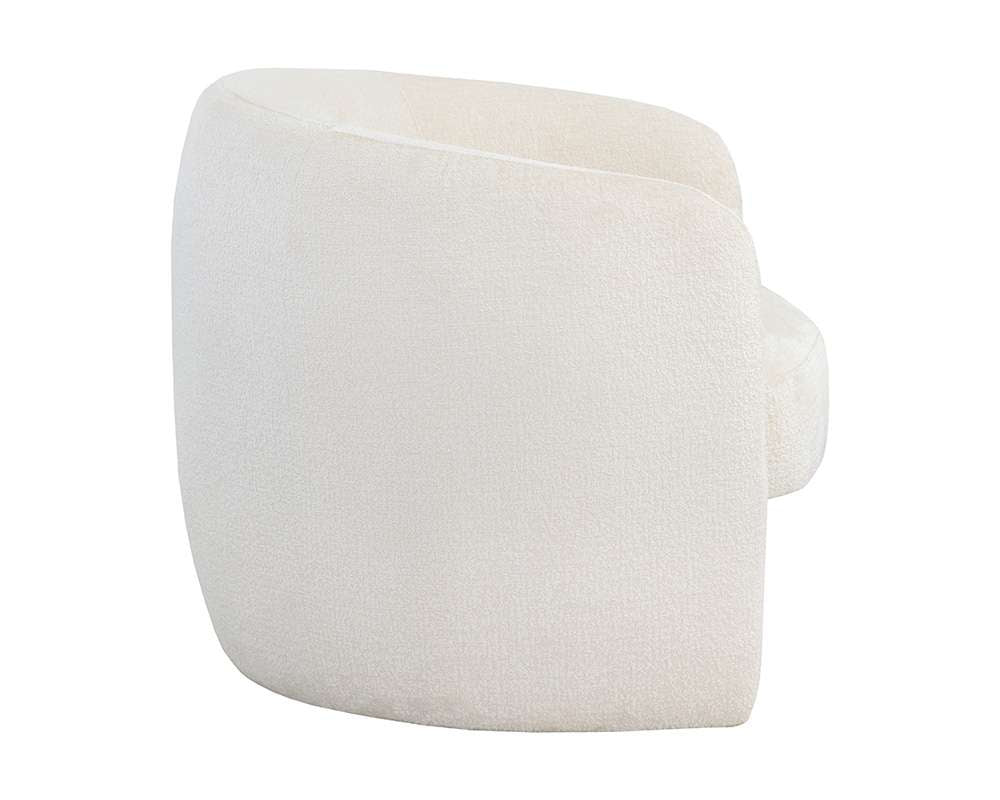 Sunpan - Mircea Lounge Chair - Bergen Ivory - 109723 veiw 3