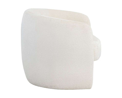 Sunpan - Mircea Lounge Chair - Bergen Ivory - 109723 veiw 3