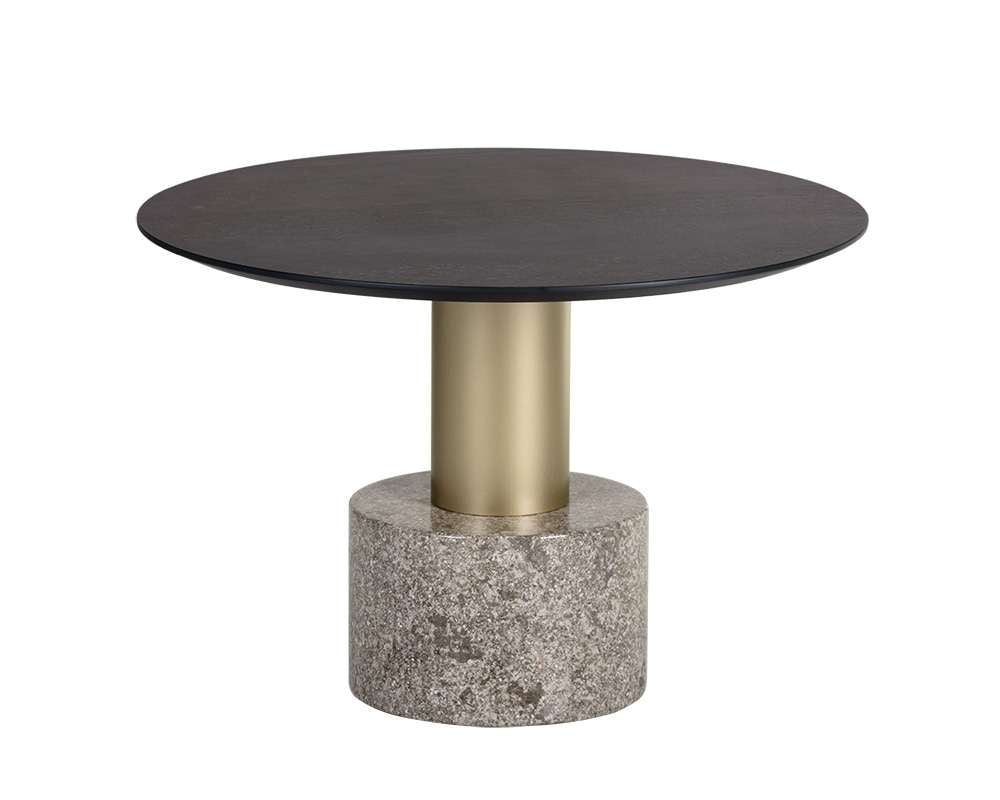 Sunpan - Artezia Monaco Coffee Table - Gold - Grey Marble / Charcoal Grey - 104627 veiw 2