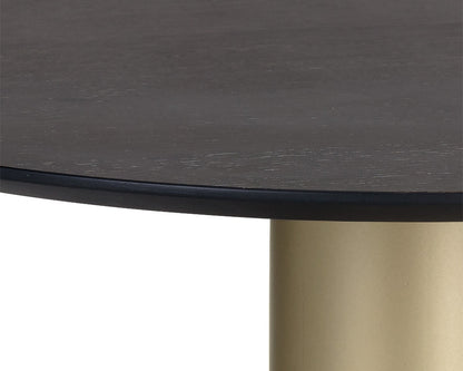 Sunpan - Artezia Monaco Coffee Table - Gold - Grey Marble / Charcoal Grey - 104627 view 5