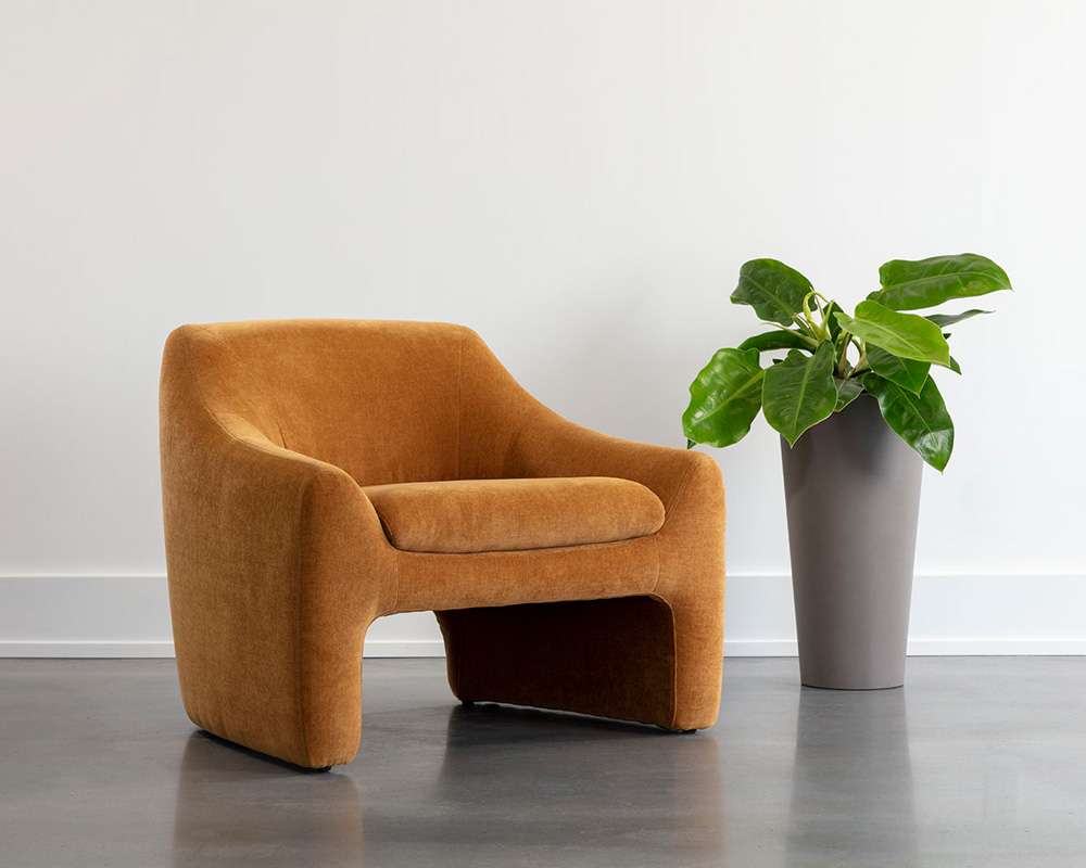 Sunpan - 5West Nevaeh Lounge Chair - Danny Amber - 109585 veiw 5