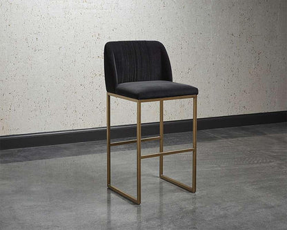 Sunpan - MIXT Nevin Barstool - Shadow Grey - 104647 veiw 4