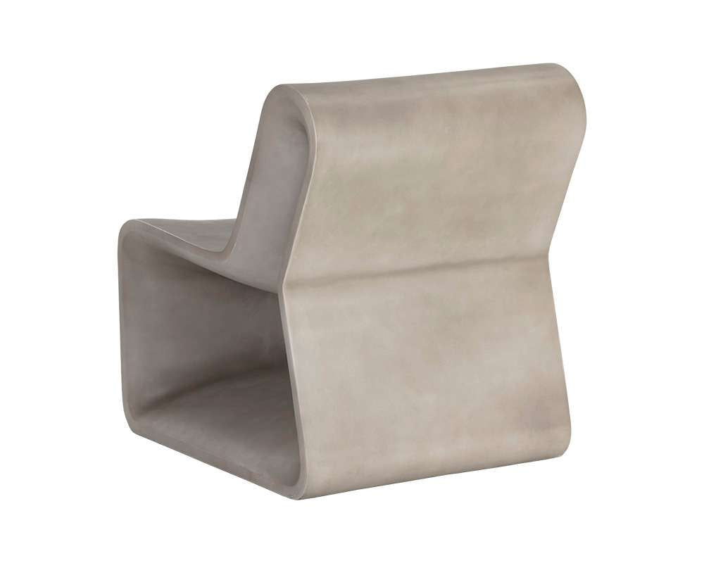 Sunpan - Solterra Odyssey Lounge Chair - Grey - 106444 veiw 3
