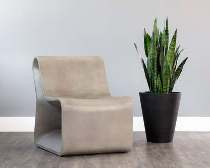 Sunpan - Solterra Odyssey Lounge Chair - Grey - 106444 veiw 4