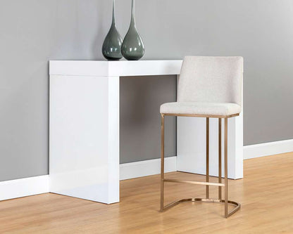 Sunpan - Ikon Rayla Counter Stool - Belfast Oatmeal - 106181 veiw 4