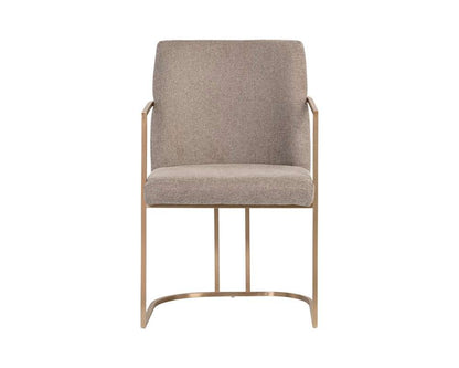 Sunpan - Ikon Rayla Dining Armchair - Belfast Oyster Shell - 106179 veiw 2