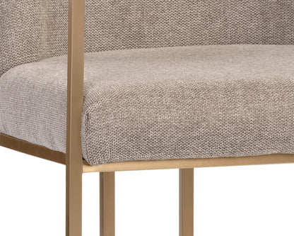 Sunpan - Ikon Rayla Dining Armchair - Belfast Oyster Shell - 106179 view 8