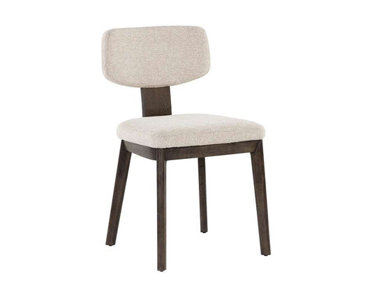 Sunpan - Rickett Dining Chair - Dark Brown - Dove Cream (Set Of 2) - 107881 veiw 1