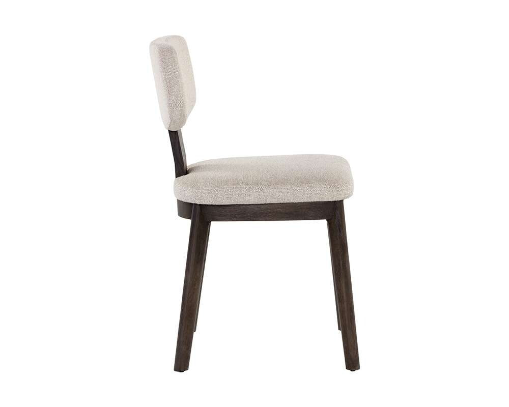Sunpan - Rickett Dining Chair - Dark Brown - Dove Cream (Set Of 2) - 107881 veiw 3